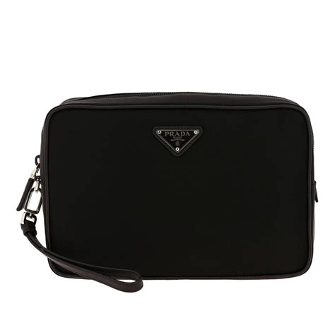 prada makeup case|Prada nylon makeup case.